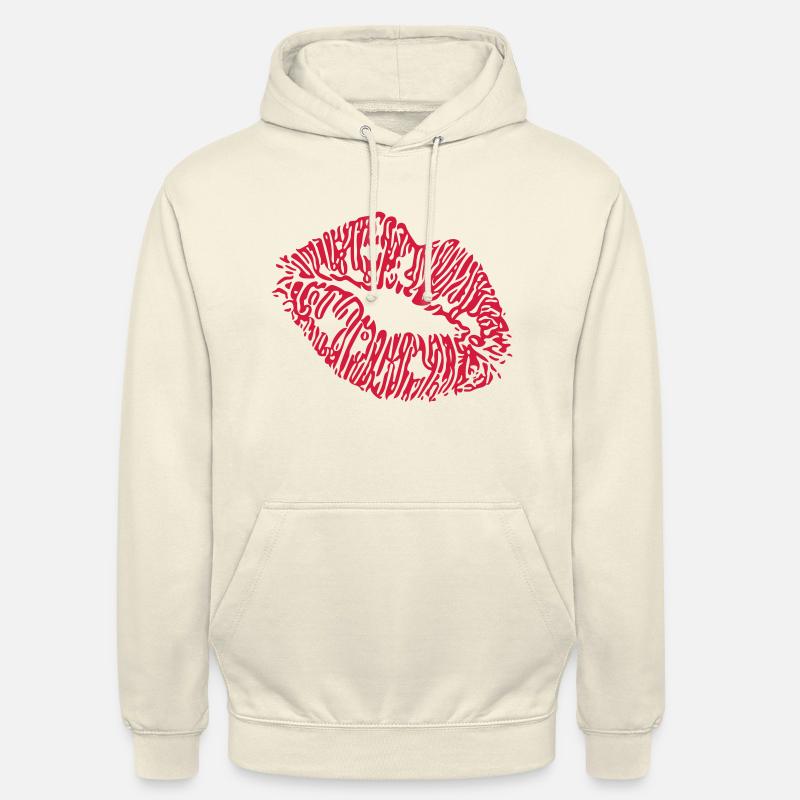 lips - Unisex Hoodie - vanilla
