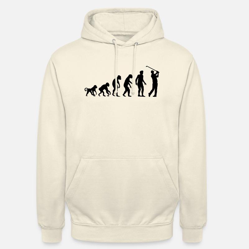 golf_evolution - Unisex Hoodie - vanilla