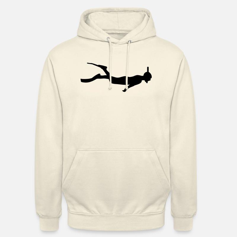 Schnorcheln - Unisex Hoodie - Vanille-Milchshake