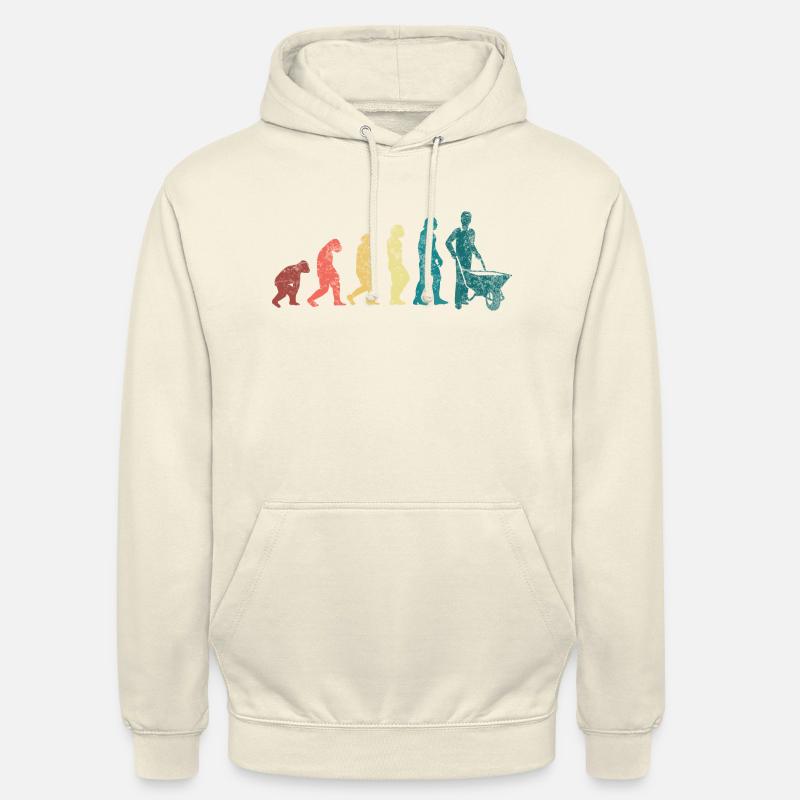 Bauherr Evolution - Unisex Hoodie - Vanille-Milchshake