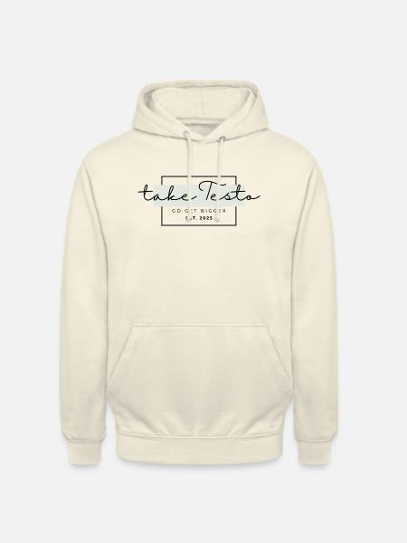 take Testo - Unisex Hoodie - Vanille-Milchshake