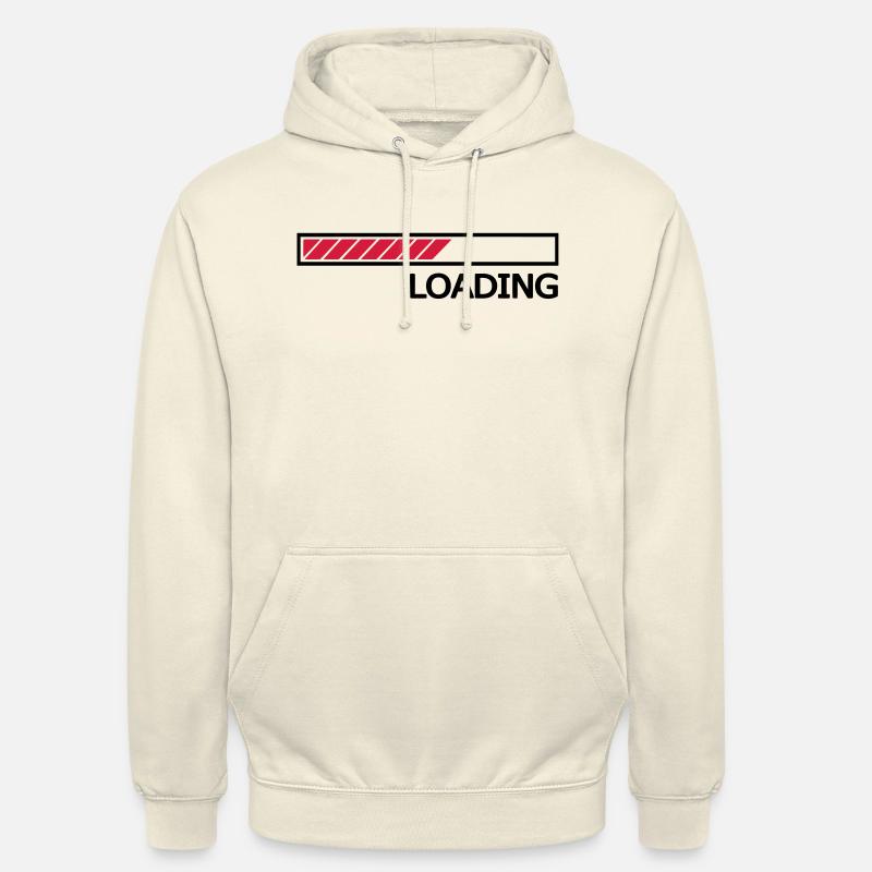 Loading Ladebalken Loading Bar - Unisex Hoodie - Vanille-Milchshake