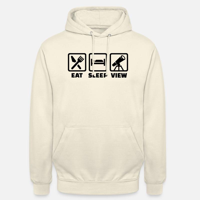 Teleskop - Unisex Hoodie - Vanille-Milchshake