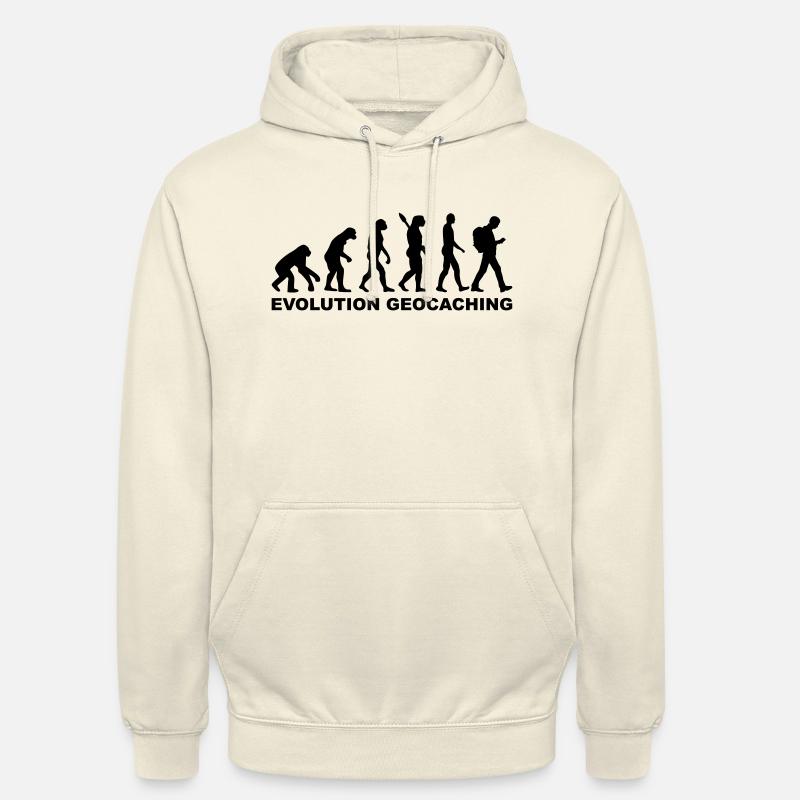 Evolution Geocaching - Unisex Hoodie - vanilla
