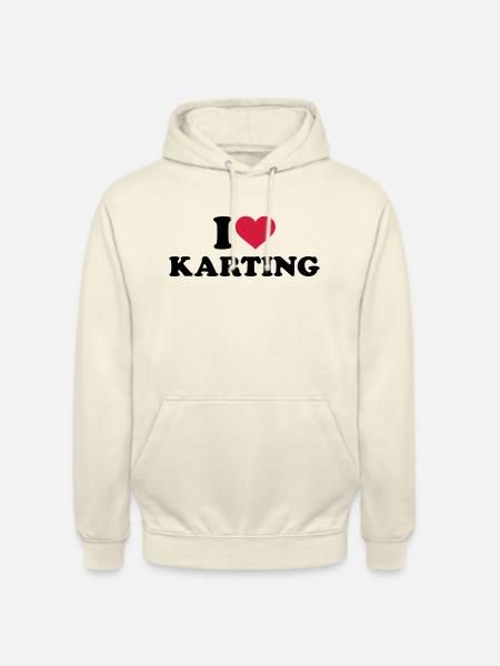 Karting - Unisex Hoodie - Vanille-Milchshake