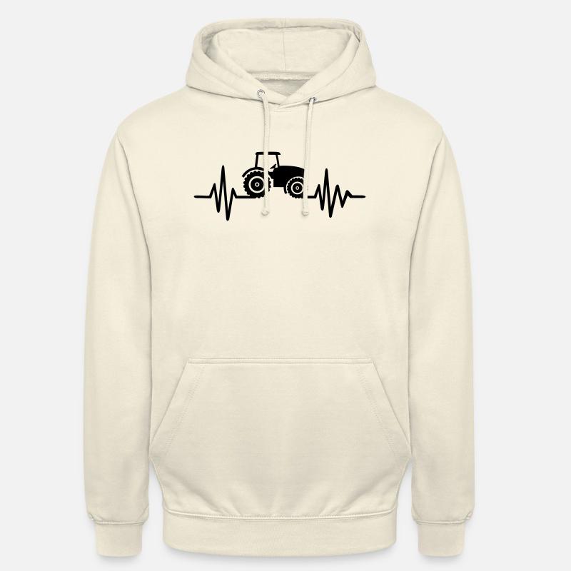 Tractor - Unisex Hoodie - vanilla
