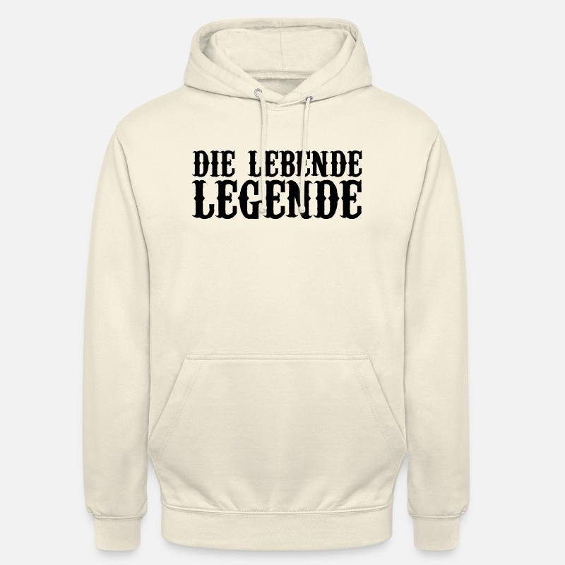 Die lebende Legend - Unisex Hoodie - Vanille-Milchshake