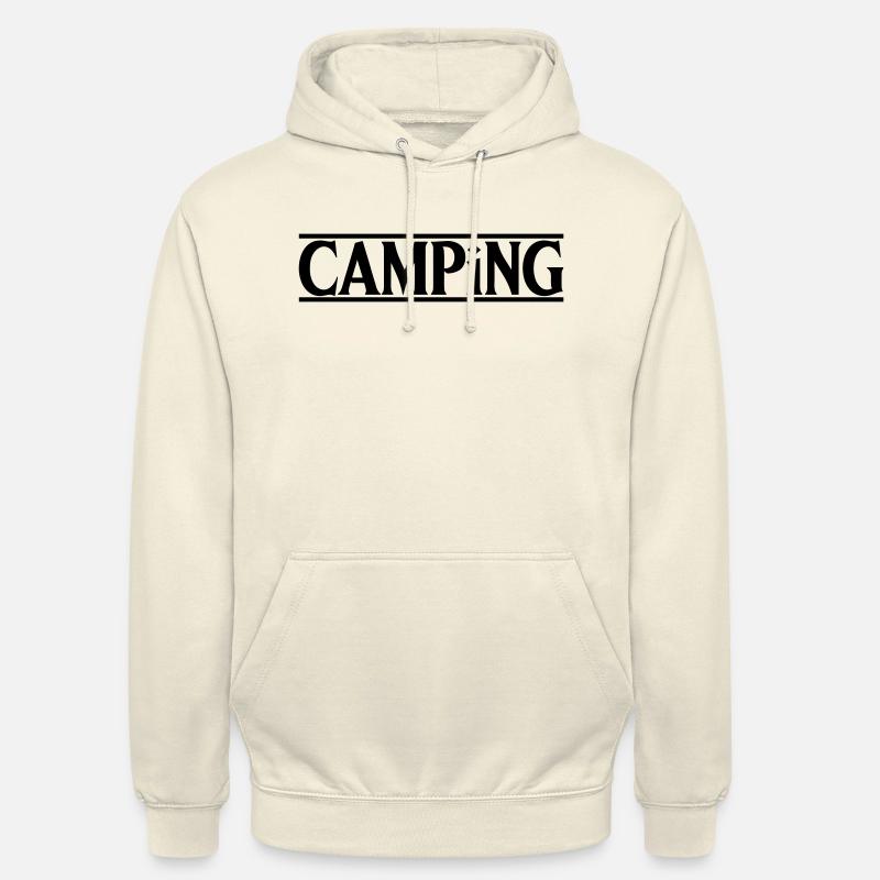 Campeur - Sweat-shirt à capuche unisexe - vanille