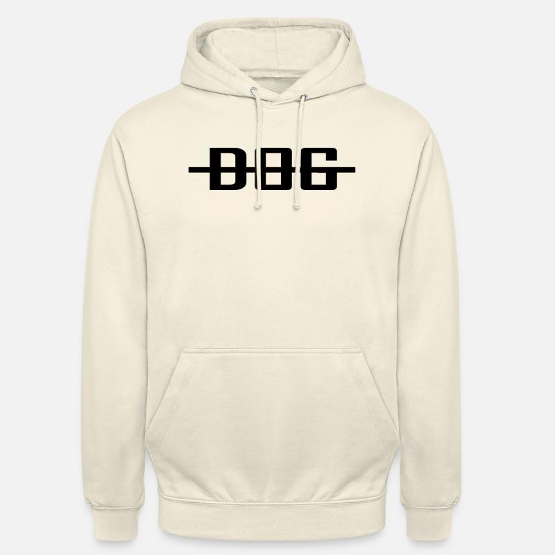 Hund Chien - Sweat-shirt à capuche unisexe - vanille