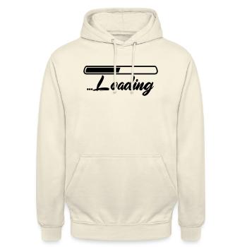 Chargement - Sweat-shirt à capuche unisexe - vanille - Devant - Alina (178cm) & Michal (187cm)