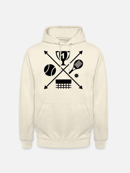tennis - Unisex Hoodie - vanilla