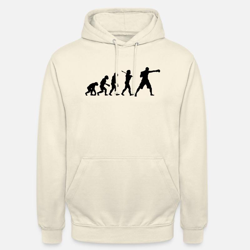 Boxing Evolution - Unisex Hoodie - Vanille-Milchshake