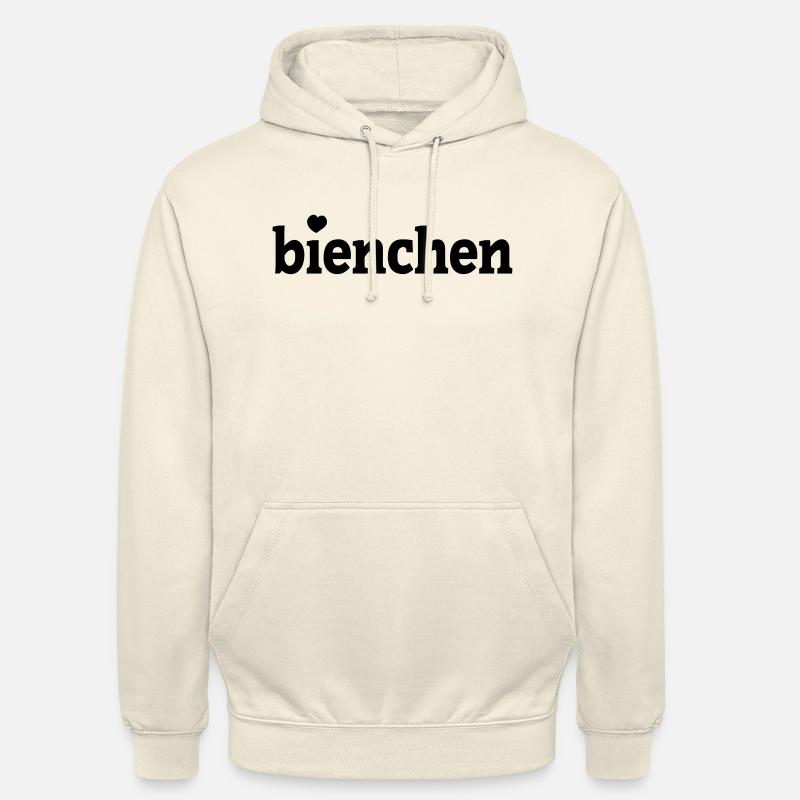 bienchen - Sweat-shirt à capuche unisexe - vanille