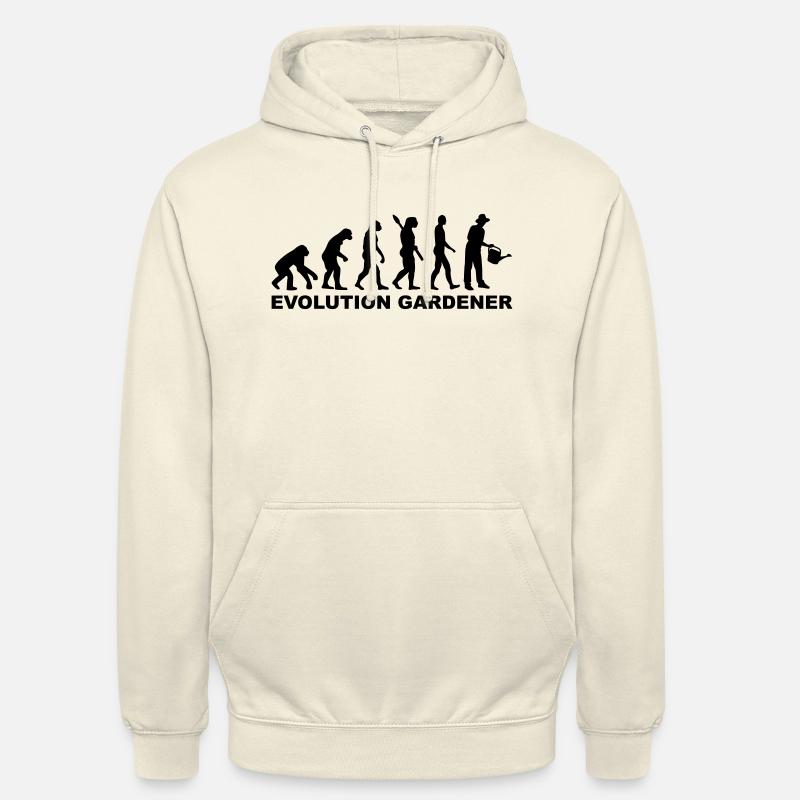 Evolution Gardener - Unisex Hoodie - vanilla