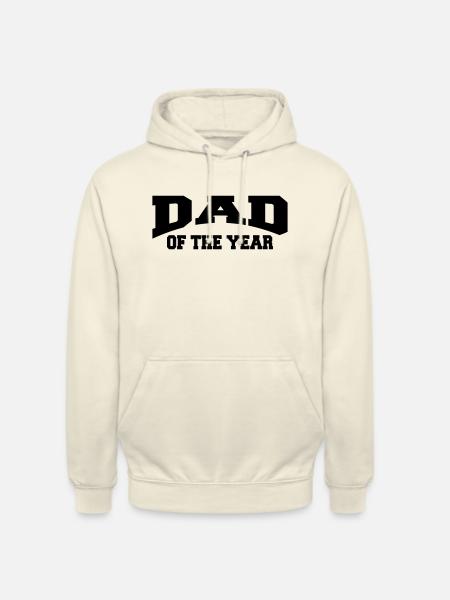 Dad of the year - Unisex Hoodie - Vanille-Milchshake