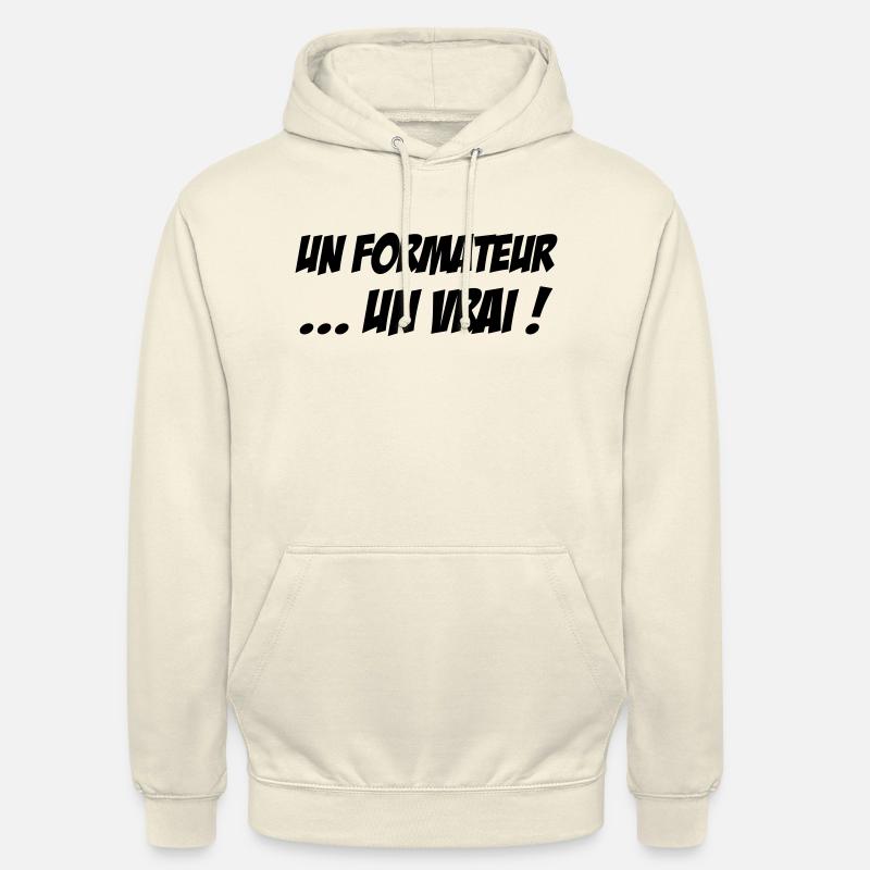 Formateur / Formatrice / Formation / Education - Sweat-shirt à capuche unisexe - vanille