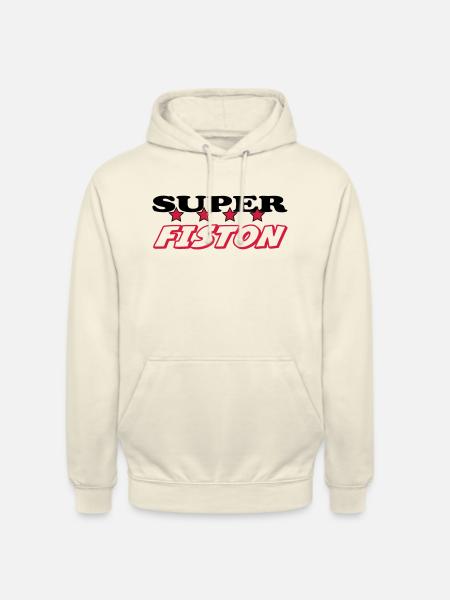 Super fiston - Sweat-shirt à capuche unisexe - vanille