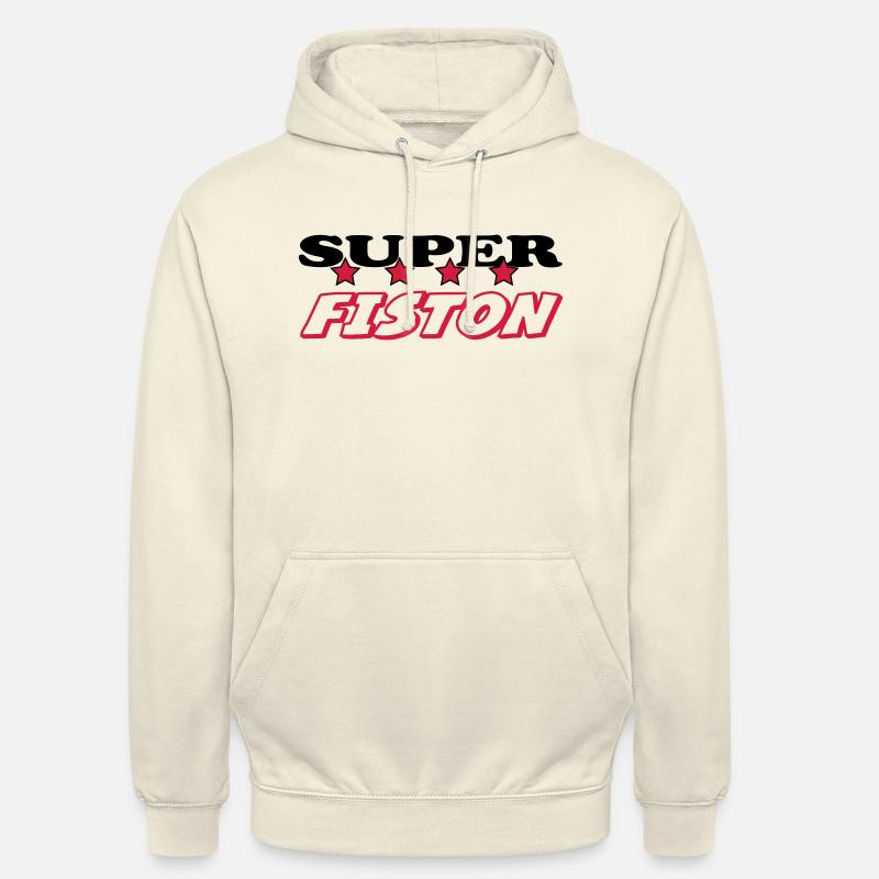 Super fiston - Sweat-shirt à capuche unisexe - vanille