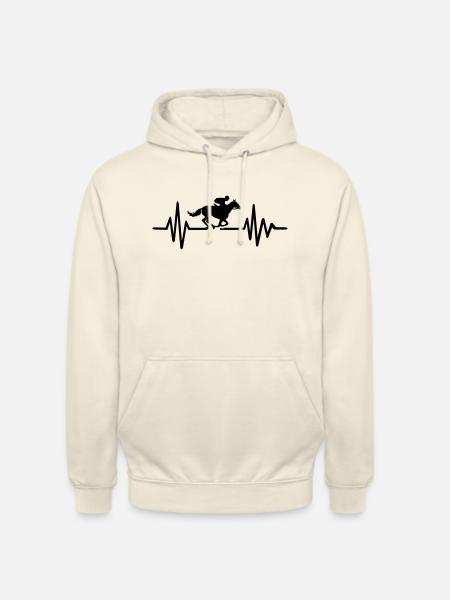 Pferderennen - Unisex Hoodie - Vanille-Milchshake