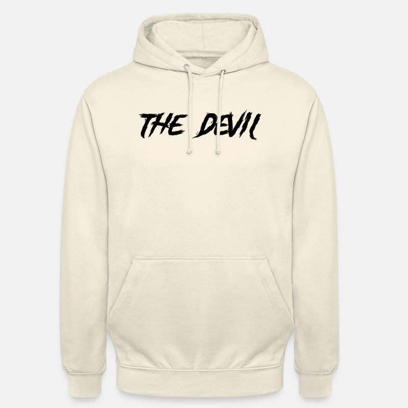 The Devil - Gothik - Unisex Hoodie - Vanille-Milchshake