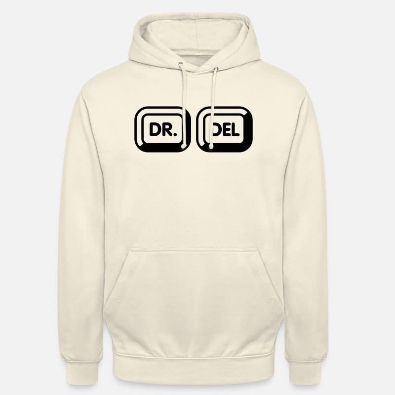 Doctor delete | 1c - Unisex Hoodie - vanilla