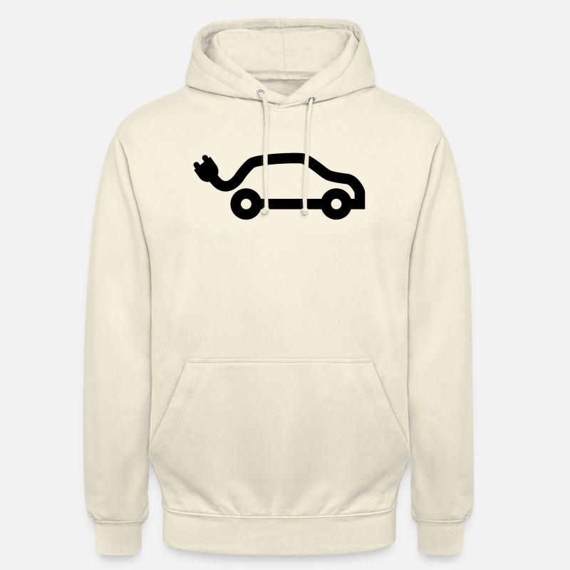 E-Car - Unisex Hoodie - Vanille-Milchshake