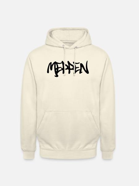Meppen Graffiti - Unisex Hoodie - vanilla