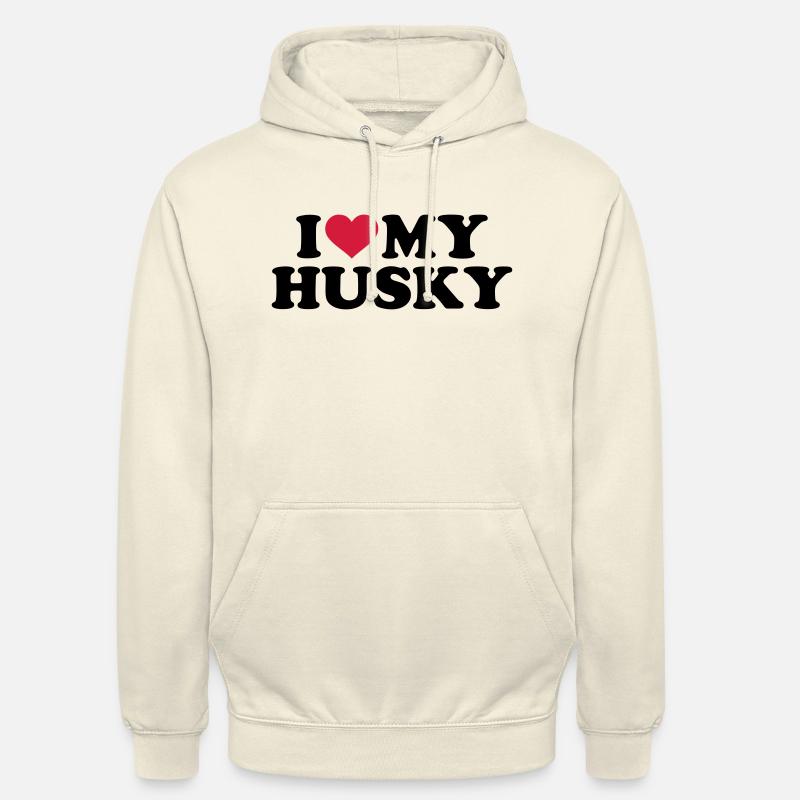 Husky - Unisex Hoodie - Vanille-Milchshake