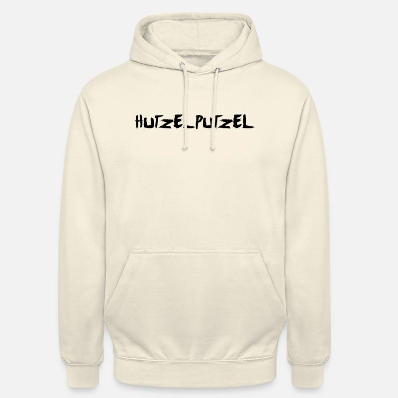 Hutzelputzel - Sweat-shirt à capuche unisexe - vanille