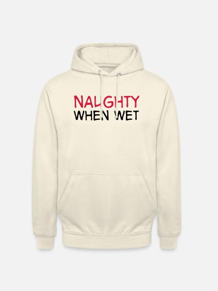 2541614 15549878 natation - Sweat-shirt à capuche unisexe - vanille