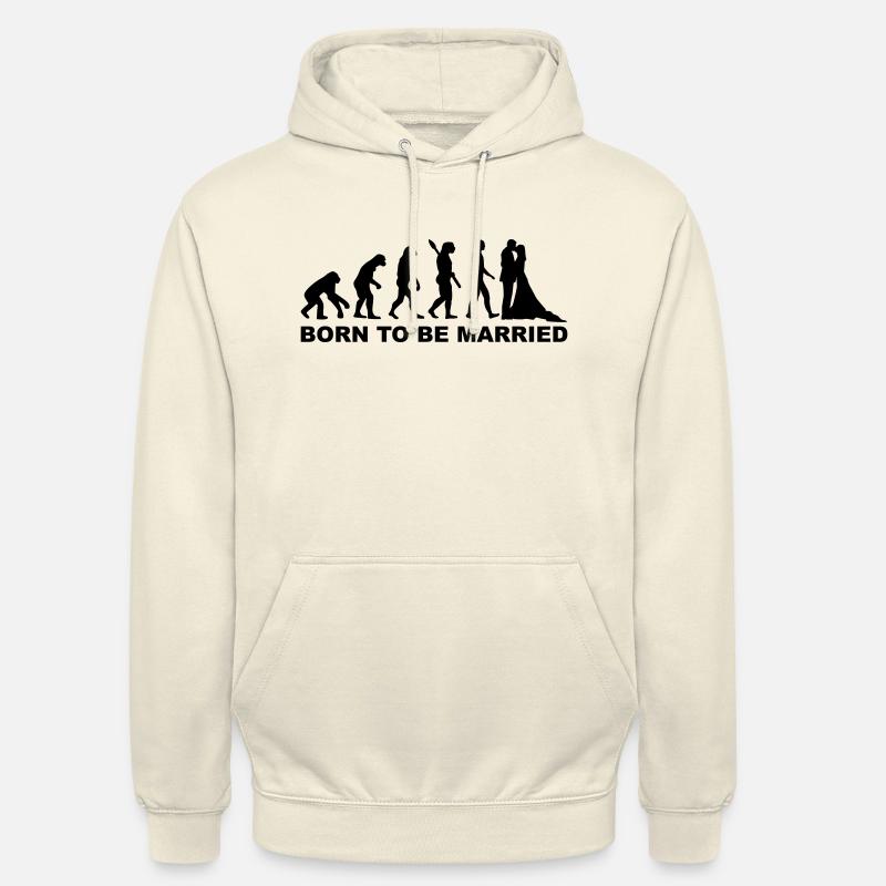 Evolution Wedding - Unisex Hoodie - vanilla
