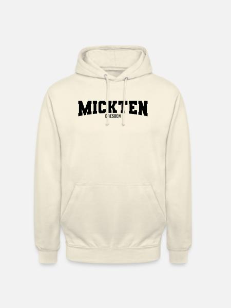 Mickten Stadteil NIcki Dresden - Unisex Hoodie - Vanille-Milchshake