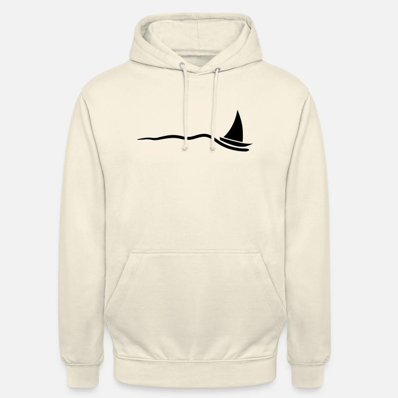 boot_1c - Sweat-shirt à capuche unisexe - vanille