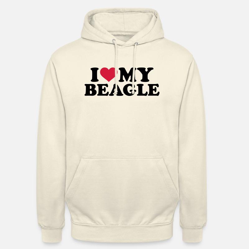 Beagle - Unisex Hoodie - Vanille-Milchshake