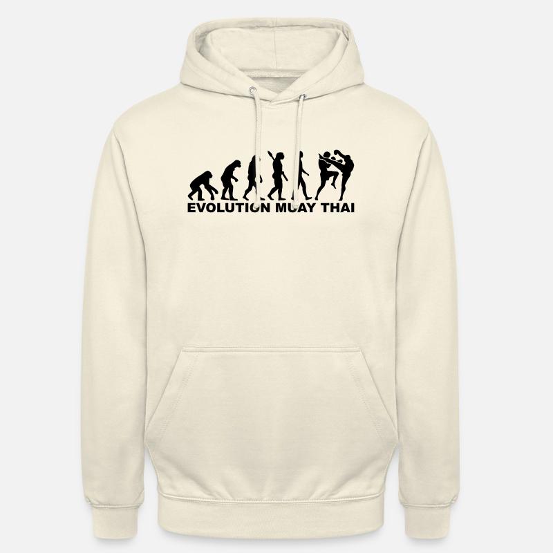 Evolution Muay Thai - Sweat-shirt à capuche unisexe - vanille