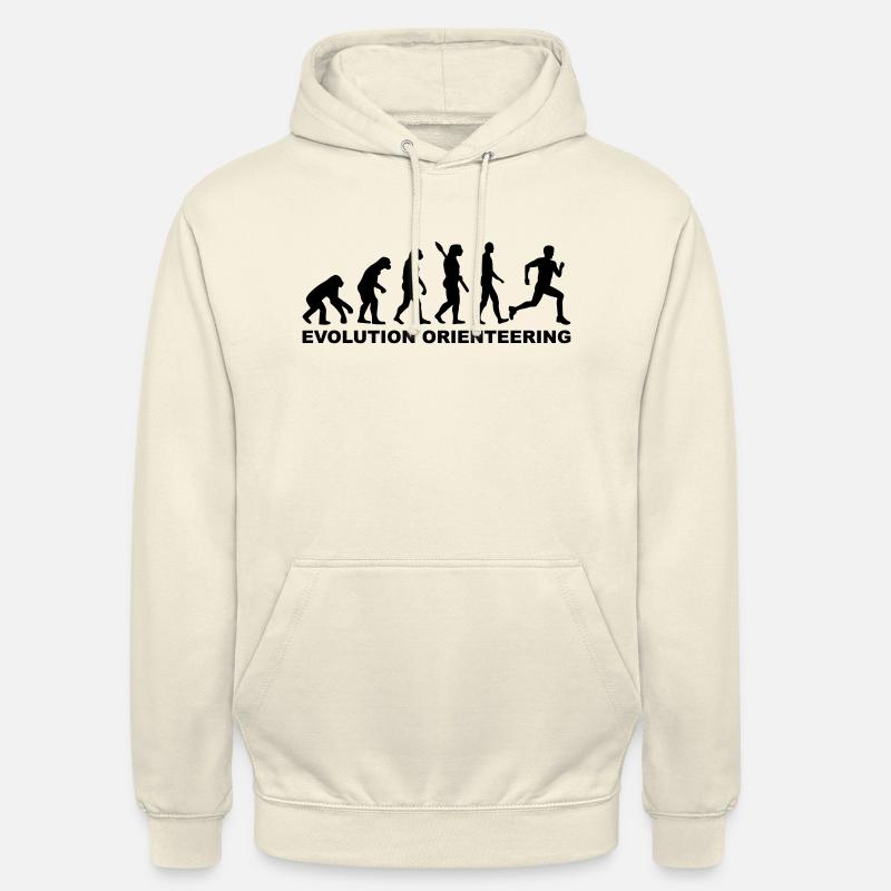 Evolution Orienteering - Unisex Hoodie - vanilla