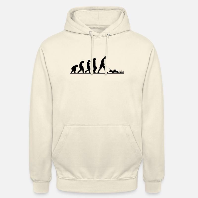 EVOLUTION LAWNMOWING - Unisex Hoodie - vanilla