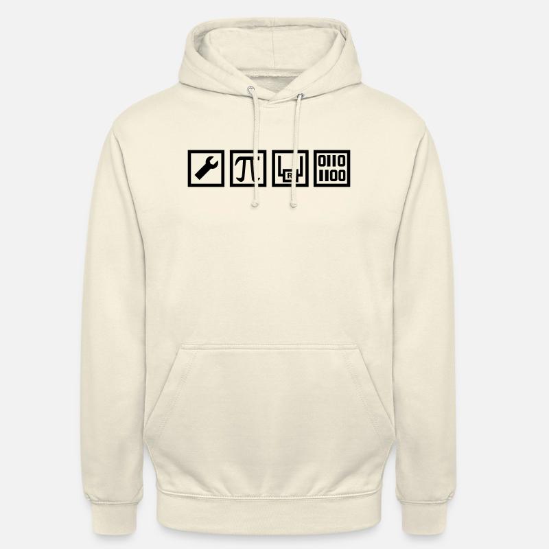 technicien - Sweat-shirt à capuche unisexe - vanille