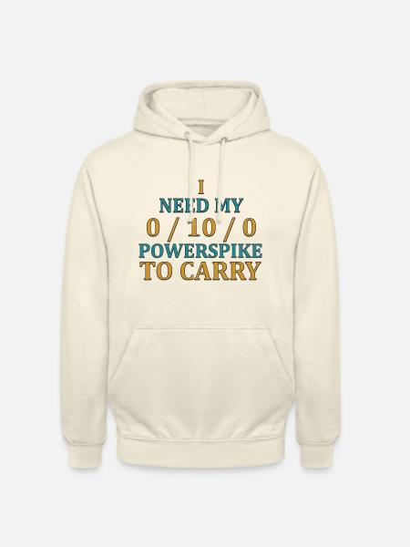 Legaue Legends Lustiges Design - Unisex Hoodie - Vanille-Milchshake
