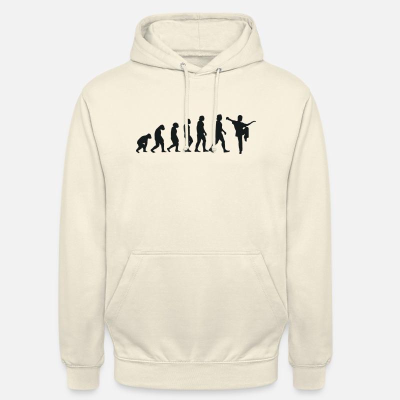 Évolution du Kung Fu - Sweat-shirt à capuche unisexe - vanille