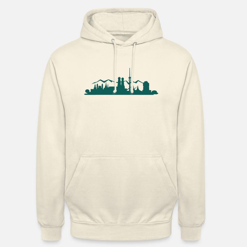 Munich Munich Vector Graphics - Unisex Hoodie - vanilla