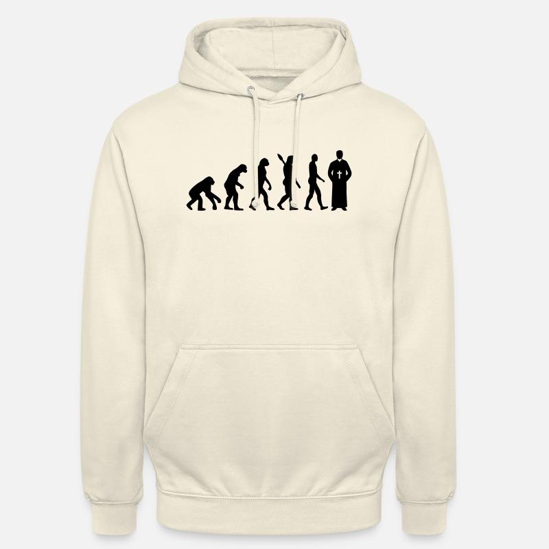 Évolution Pasteur - Sweat-shirt à capuche unisexe - vanille