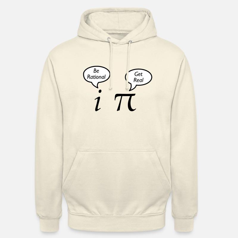 math pie blague fun math prof de physique blagues - Sweat-shirt à capuche unisexe - vanille