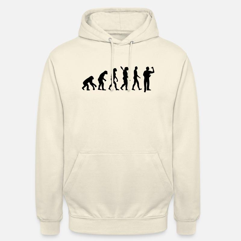 Evolution Darts - Unisex Hoodie - Vanille-Milchshake