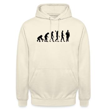 Arzt - Unisex Hoodie - Vanille-Milchshake - Vorne - Alina (178cm) & Michal (187cm)