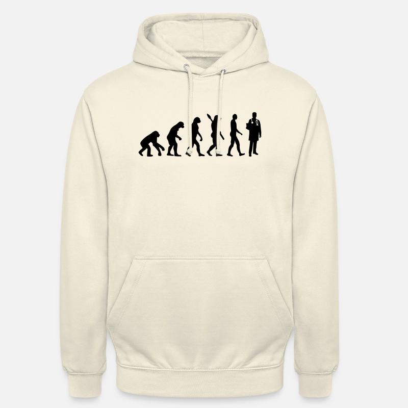 Évolution Docteur - Sweat-shirt à capuche unisexe - vanille