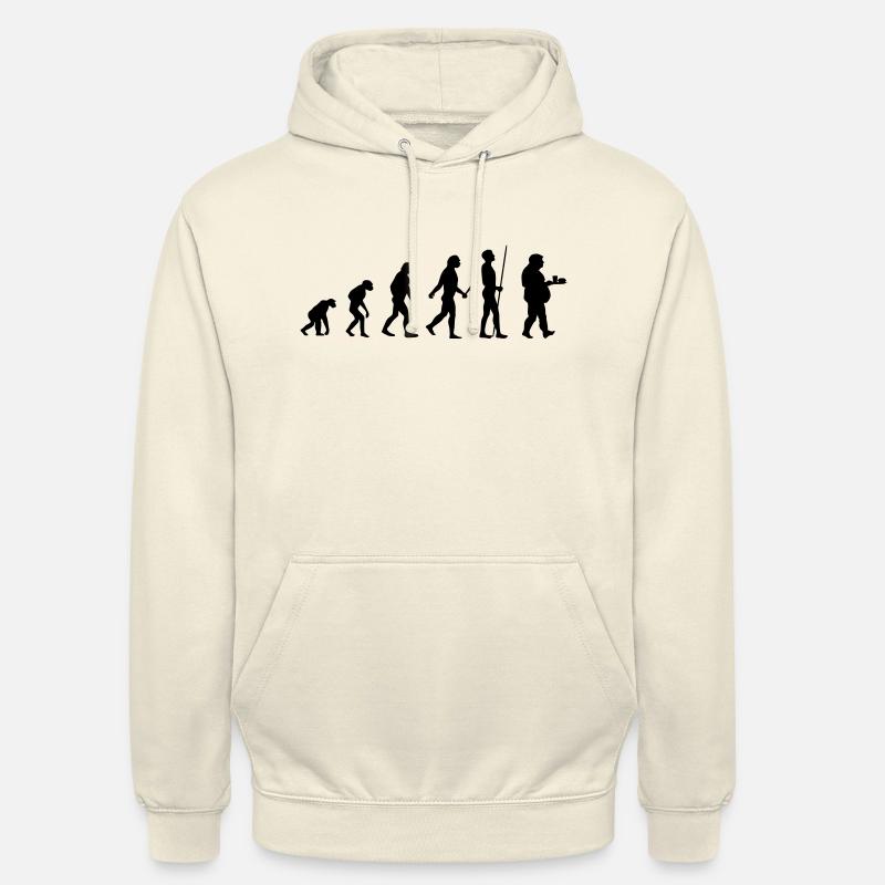 evolution - Unisex Hoodie - Vanille-Milchshake