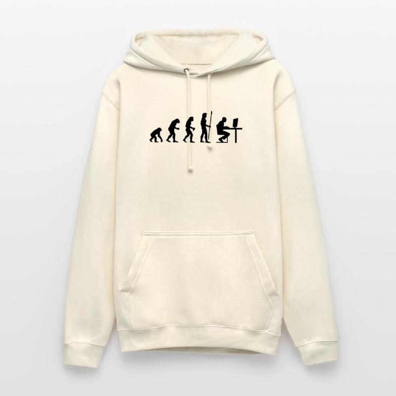 evolution_pc_3 Sweat-shirt à capuche unisexe