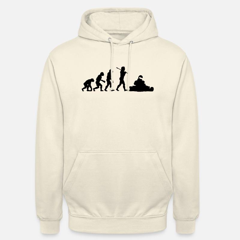 Karting Evolution - Sweat-shirt à capuche unisexe - vanille