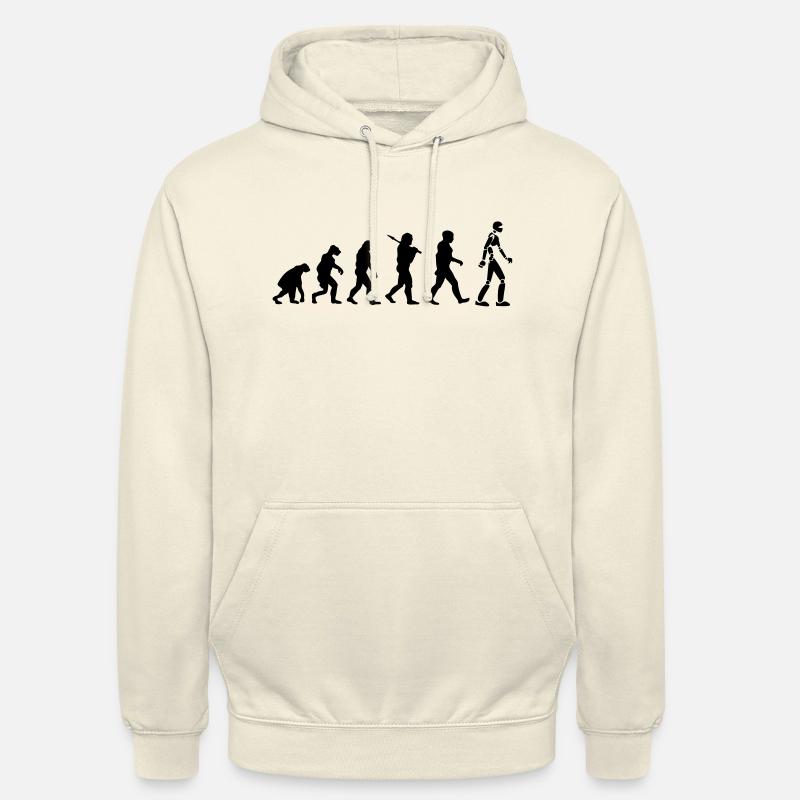 Robot Evolution - Sweat-shirt à capuche unisexe - vanille